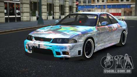 Nissan Skyline R33 Fersa S14 para GTA 4
