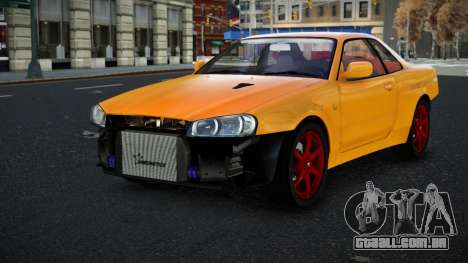 Nissan Skyline R34 Secoj para GTA 4
