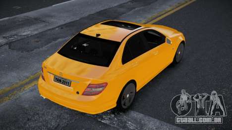 Mercedes-Benz C180 Civyisez para GTA 4