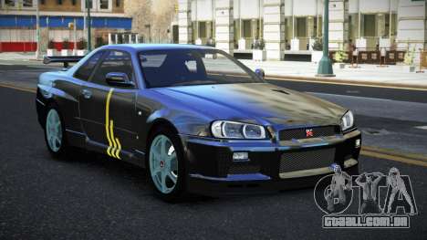 Nissan Skyline R34 Jashra S2 para GTA 4
