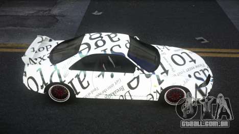 Nissan Skyline R33 Chriley S11 para GTA 4