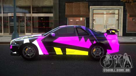 Nissan Skyline R34 Olasin S2 para GTA 4