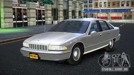 Chevrolet Caprice Topzevuvu para GTA 4