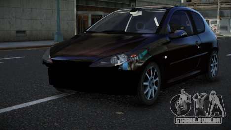 Peugeot 206 Jutufelu para GTA 4