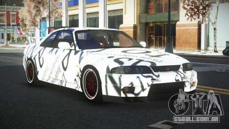 Nissan Skyline R33 Chriley S11 para GTA 4