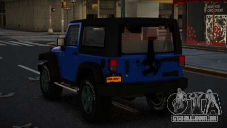 Jeep Wrangler Yuledo para GTA 4