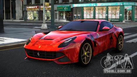 Ferrari F12 Songu S8 para GTA 4