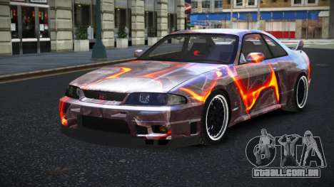 Nissan Skyline R33 Fersa S12 para GTA 4