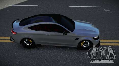 Mercedes-Benz C63S AMG Miza para GTA 4