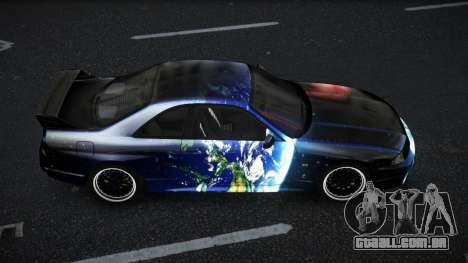 Nissan Skyline R33 Fersa S11 para GTA 4