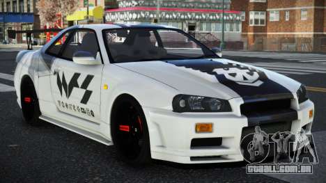 Nissan Skyline R34 Tardu para GTA 4