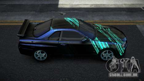 Nissan Skyline R34 Jashra S1 para GTA 4