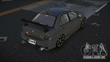 Mitsubishi Lancer Evolution VIII Vodfu para GTA 4