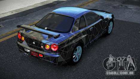 Nissan Skyline R34 Jashra S4 para GTA 4