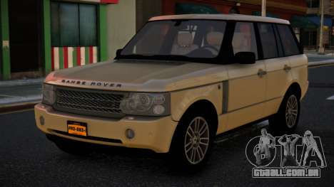 Land Rover Range Rover Vogue Geziqoz para GTA 4