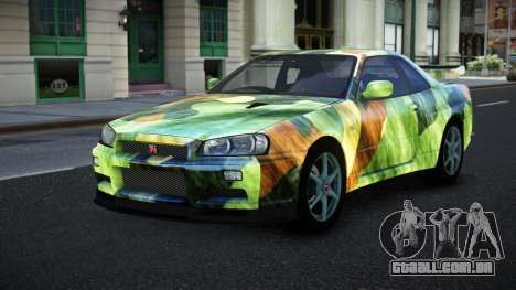 Nissan Skyline R34 Jashra S9 para GTA 4