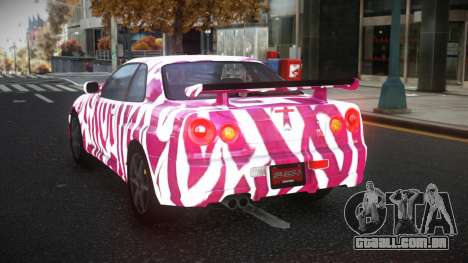 Nissan Skyline R34 Olasin S4 para GTA 4