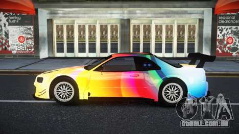 Nissan Skyline R34 Japhli S12 para GTA 4