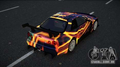 Nissan Skyline R34 Japhli S7 para GTA 4