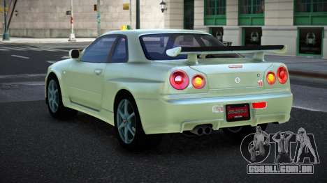 Nissan Skyline R34 Jashra para GTA 4