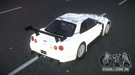 Nissan Skyline R34 Japhli S9 para GTA 4