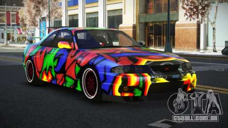 Nissan Skyline R33 Chriley S1 para GTA 4