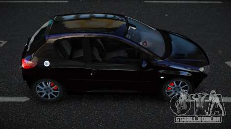 Peugeot 206 Jutufelu para GTA 4