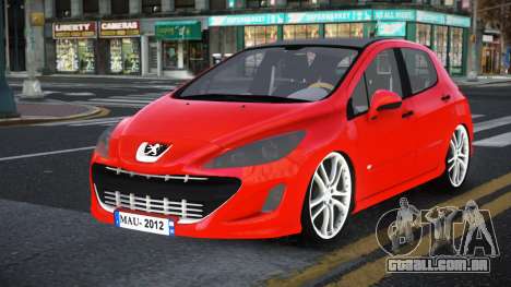Peugeot 308 Yadini para GTA 4