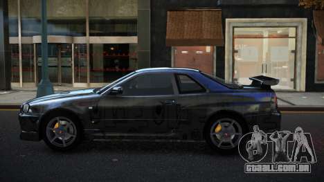 Nissan Skyline R34 Olasin S14 para GTA 4