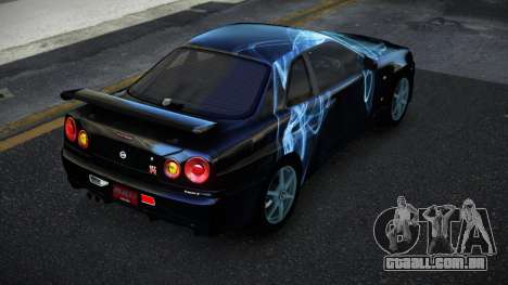 Nissan Skyline R34 Jashra S5 para GTA 4