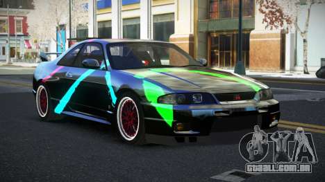 Nissan Skyline R33 Chriley S14 para GTA 4