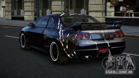 Nissan Skyline R33 Fersa S5 para GTA 4