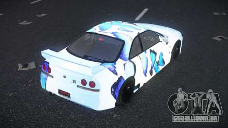 Nissan Skyline R33 GT-R Baslly S2 para GTA 4
