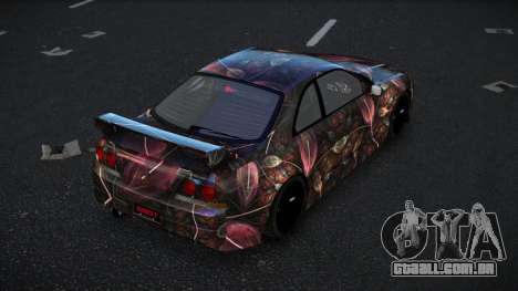 Nissan Skyline R33 GT-R Baslly S6 para GTA 4