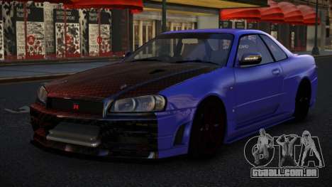 Nissan Skyline R34 Cijagas para GTA 4