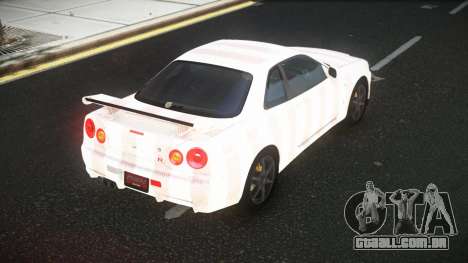 Nissan Skyline R34 Olasin S13 para GTA 4