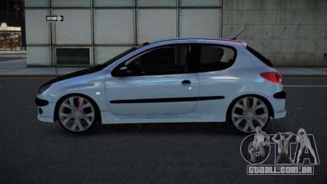 Peugeot 206 Zevhari para GTA 4