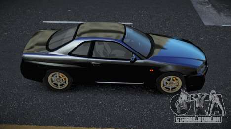Nissan Skyline R34 Wuquroj para GTA 4