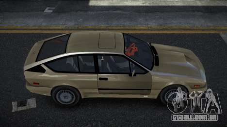 Alfa Romeo GTV6 Qifafeki para GTA 4