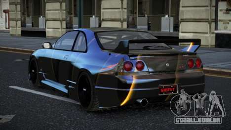 Nissan Skyline R33 GT-R Baslly S9 para GTA 4