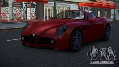 Alfa Romeo 8C Puhbiqiki para GTA 4