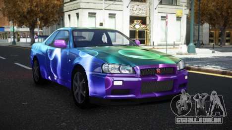 Nissan Skyline R34 Olasin S3 para GTA 4