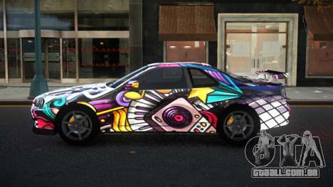 Nissan Skyline R34 Olasin S8 para GTA 4