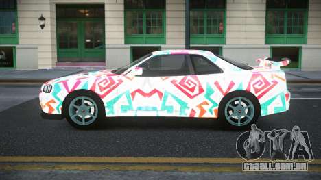 Nissan Skyline R34 Jashra S8 para GTA 4