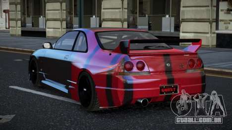 Nissan Skyline R33 GT-R Baslly S5 para GTA 4