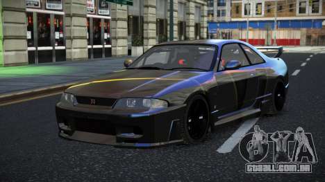 Nissan Skyline R33 GT-R Baslly S9 para GTA 4