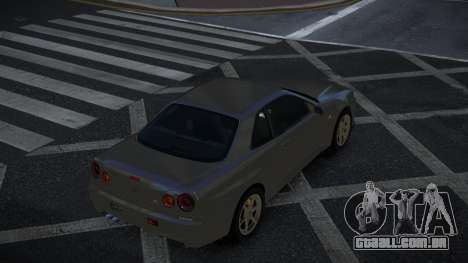 Nissan Skyline R34 Tecnoloyi para GTA 4
