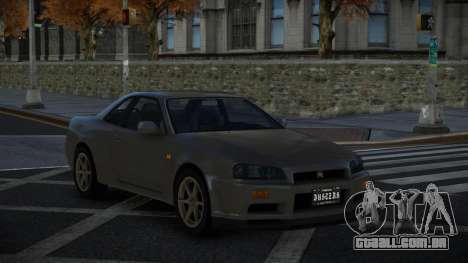 Nissan Skyline R34 Tecnoloyi para GTA 4