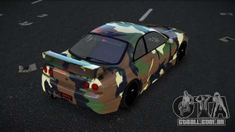 Nissan Skyline R33 GT-R Baslly S13 para GTA 4