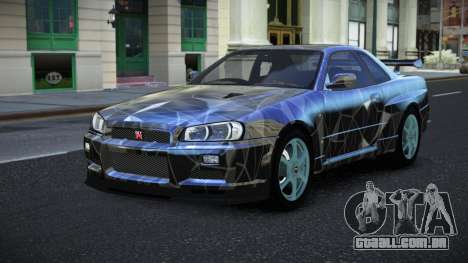 Nissan Skyline R34 Jashra S4 para GTA 4